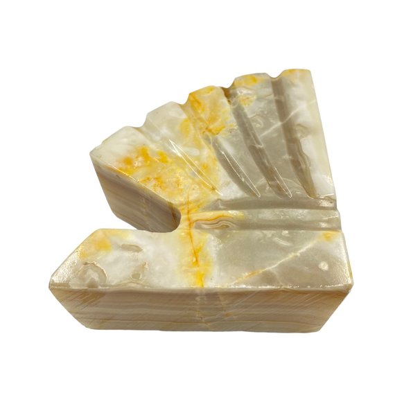 Vintage Onyx Shell Bookends - Picture 11 of 13